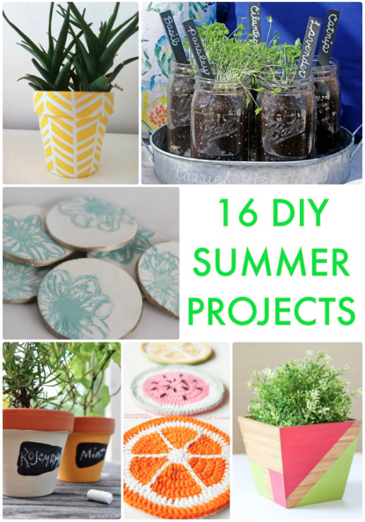 Great Ideas -- DIY Summer Projects!